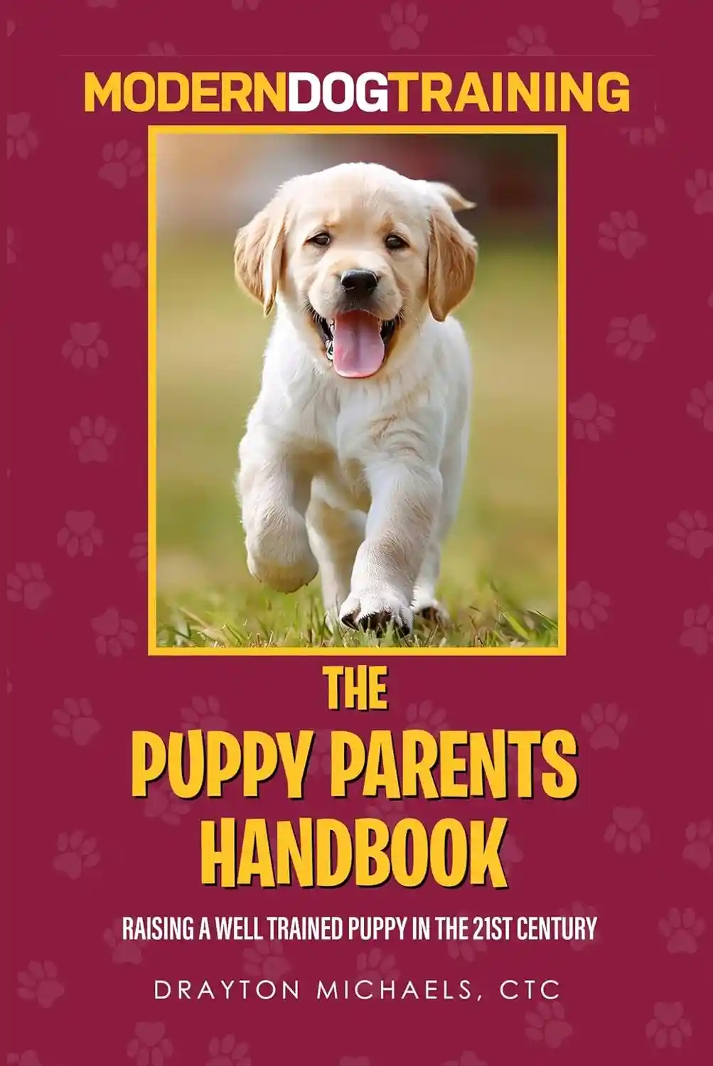 Modern Dog Training: The Puppy Parents Handbook, Raising a Well Trained Puppy in the 21st Century, Informative cover
